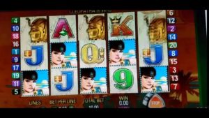 Caça-níqueis de bônus de cassino online Rainha do Nilo - grande WIN! Aposta de $ 10 !!!!