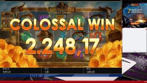 Niesamowity bonus w kasynie WIN * 3000 dużych WIN Bluprint GunsLinger Mega WIN WTF