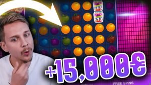 CasinoDaddy Ogromna wygrana 15.000 € na automacie Jammin Jars - TOP 5 mega wygranych w kasynie online