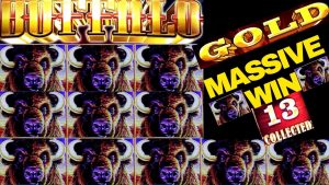ENORM!!! Buffalo atomnummer 79 Slot Machine Bonus MASSIV VIN | 13 atomnummer 79 Huvuden STOR VINNING På buffelatomnummer 79