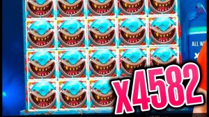 Vitória enorme! As flâmulas ganham no Razor Shark Slot! Maiores vitórias da semana! # 1