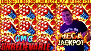 Mój NAJWIĘKSZY JACKPOT HANDPAY HANDPAY On Lock It Link! Eureka Slot MASSIVE HANDPAY JACKPOT | EP # 23