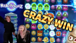 Reactoonz CRAZY WIN !!! - Ogromna wygrana z MrGambleSlots Livestream