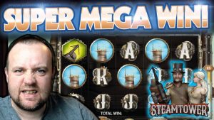 SUPER MEGA WIN na STEAM TOWER SLOT