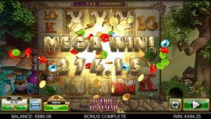 Farin Rabbit Ramin da ya wuce jiya Babban Lokaci - babban Win