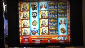 ZEUS II Slot Machine com BÔNUS RETRIGERADO, SUPER RESPINAS, bem como bônus de cassino "grande WIN" em Las Vegas