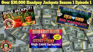 duża WYGRANA Ponad 30,000 $ Handpot Jackpot na automatach - smak 1 Odcinek 1 Automaty Konami High boundary