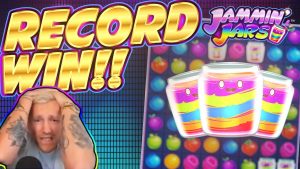 taśma WIN !!!! Jammin Jars duża WYGRANA - SZALONA WYGRANA w grze bonusowej w kasynie