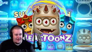 duża wygrana ★ Reactoonz ★ automat Play'n'Go, rozgrywany na przepływie Vihjeareena