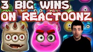 3 ogromne wygrane w automacie online Reactoonz | duża wygrana w Reactoonz Play n Go