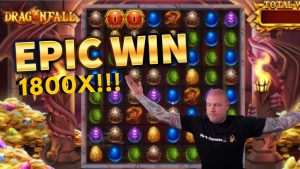 Epickie zwycięstwo!!! Dragonfall duża WYGRA !! kasyno gry bonusowe od MrGambleSlot Przepływ na żywo