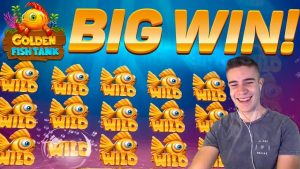 PEŁNY EKRAN ZŁOTA RYB NA ZŁOTYM ZBIORNIKU RYB | duża WYGRAJ W YGGDRASIL GAMING ONLINE SLOT MASZYNA