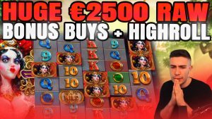 OGROMNY 2500 BONUSOWY KRÓLOWY BONUS KUPUJE + HIGHROLL | BTG ONLINE SLOT MASZYNA