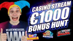 LIVE bonus kasynowy BONUS HUNT ONLINE SLOTY duże WYGRANE z mrBigSpin