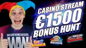 LIVE casino bonusflöde, TRIPPLE BONUS JUNT | ONLINE SLOTS stora VINSTER med mrBigSpin