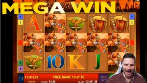 MEGA WIN! Roman Legion Slot duży Wygraj z OnlineCasinoGod na żywo na twitchu!