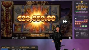 Roshtein 300 Garkuwa BigWin x2688 33609 € - Kyautar gidan caca ta kan layi a cikin Ramummuka