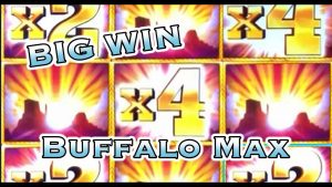 BUFFALO MAX: stort VINST, RETRIGGERS (maxinsats)