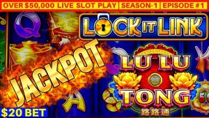 Kõrge piir LU LU TONG Lock It Link mänguautomaat HANDPAY JACKPOT | maitse-1 | Jaotis nr 1