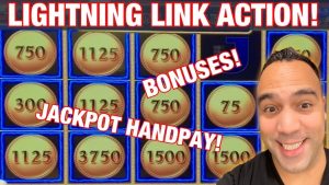 ⚡️ OŚWIETLENIE LINK JACKPOT HANDPAY !! | Magic Pearl duży WYGRANY BONUS !! 🌊 🎰 💰