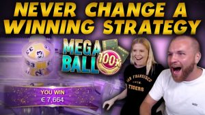 Mega Ball stora Win ft Blanco tillsammans med Maja Strategi