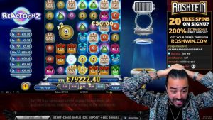 ROSHTEIN BIGGEST Wygrywa na automacie Reactoonz ⭐ 79223 EURO ⭐ Największe serpentyny wygrywa! 🔥MAX BET🔥