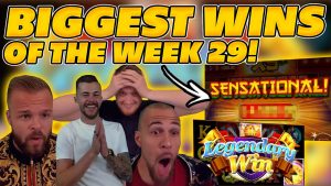 Maiores vitórias da semana 29 do calendário! GANHOS INSANOS grandes em slots online! DESTAQUES DO TWITCH!