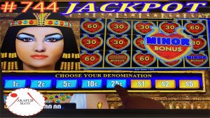 Tempestade do dólar JÓIAS EGÍPCIAS Slot Machine / Handpay Jackpot / modesto Bônus Huge Win @San Manuel