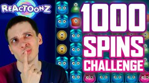 ZROBIŁEM 1000 SPINÓW NA REACTOONZ - DUŻE WYGRANE? ILE GAZÓW?