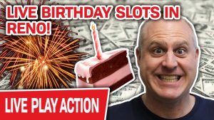 🔴 Começa a festa de aniversário ao vivo! 🎈 RENO HIGH-border SLOTS para comemorar!