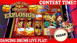 Max Bet Dancing Drums Slot Machine Explosion Graj na żywo! 🥁 duże wygrane! 💰💰Las Vegas!
