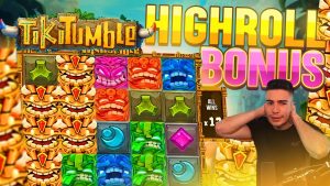 BONUS WYSOKOPRĘŻNY TIKI | OGROMNA WYGRANA NA MASZYNIE DO GIER GRY ONLINE