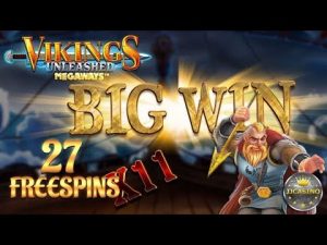 duża WIN BEI VIKINGS UNLEASHED (wzór) - 0.80 € EINSATZ!