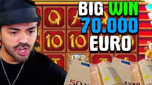 duża wygrana w wysokości 70,000 2020 euro😳💲 Streamer Wygrana wewnętrzna Bonus w kasynie internetowym lipiec XNUMX