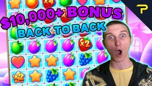 OGROMNA WYGRANA! dorsum TO dorsum Partia polityczna Fruit Funkcje 10 XNUMX $ W GOTÓWCE | duża WIN na Televega z przepływu tpvillain