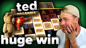 Enorm vinst på Ted Megaways