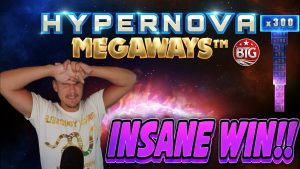 SZALONA WYGRANA !! HYPERNOVA MEGAWAYS duża WIN - automat kasynowy z bonusem Casinodaddy LIVE