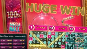 MEGA BALL - WIELKA WYGRANA - MULTIPLIER 100X