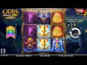 Odin Infinity Reels - Libere Spins grande WIN!
