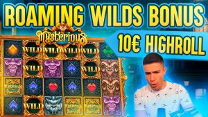10 € HIGHROLL TAJEMNICZY BONUS ROAMING WILDS | DUŻA WYGRANA W AUTOMATIE INTERNETOWYM PRAGMATIC PLAY