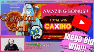 Fantastisk bonus !! Mega stor vinst från Crystal Ball Slot !!