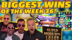 STÖRSTE VINSTER AV kalenderveckan 36! INSANE stora vinster på online slots! TITTA Höjdpunkter!