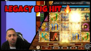 DICKER slår inåt LEGACY OF DEAD 😍💸👑 - LEGACY & RAMSES ULTRA large WINS - Al Gear casino bonus flow Highlights