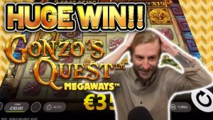 WIELKA WYGRANA! GONZOS QUEST MEGAWAYS duża WIN - automaty online od Casinodaddy LIVE flow