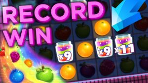 stora WIN Jammin Jars Bonusköp största bandvinst 4 burkar