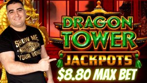 roman SPEL! Dragon Tower Jackpots spelautomat MAX BET BONUS | Live Slot Spela inåt Las Vegas casino bonus