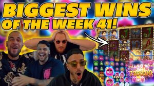 STÖRSTE VINSTER AV kalenderveckan 41! INSANE stora vinster på online slots! TITTA Höjdpunkter!