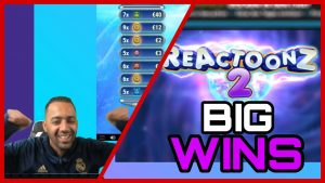 BRANDNEUE SLOT REACTOONZ 2! 🔥👾 - duże WYGRANE 💰🤑 - Bieżące bonusy w kasynie Al Gear