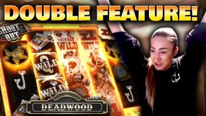 PODWÓJNY BONUS na Deadwood z SUPER dużą WYGRANĄ !!
