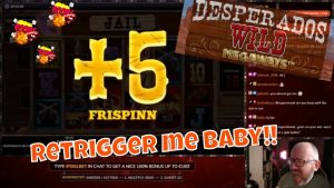 Retriggers do wewnątrz Desperados WILD Megaways !! Ogromna wygrana ...
